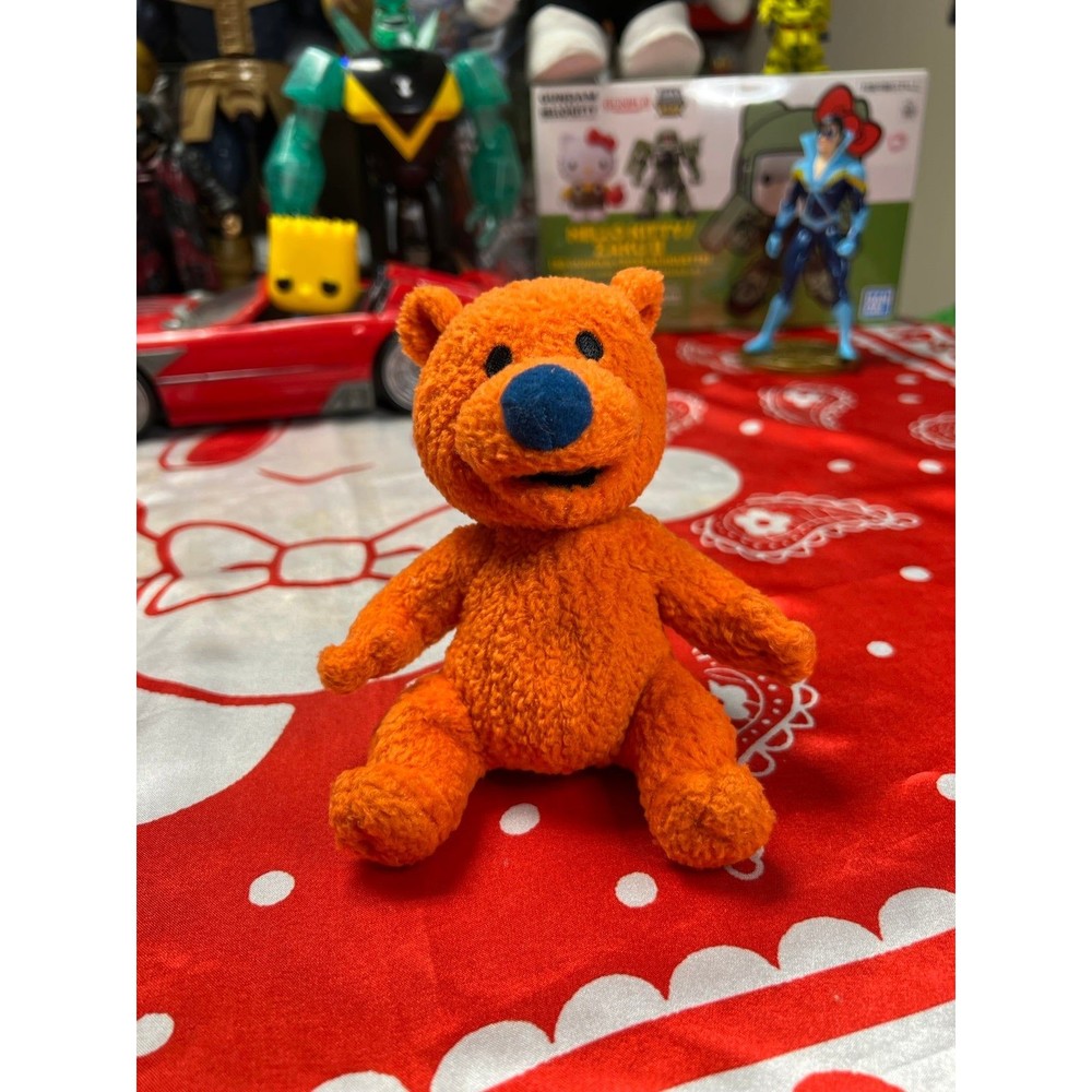 RARE VTG Disney Bear In The Big Blue House - Ojo Plush 6" By Mattel